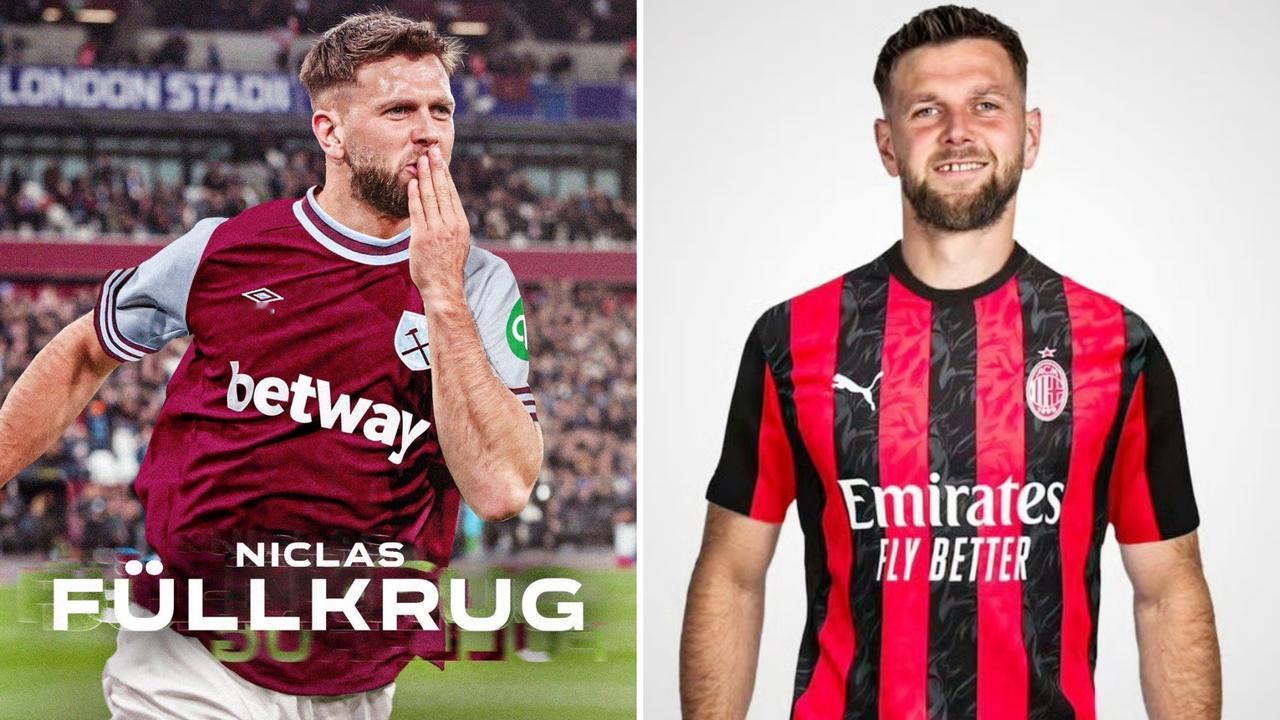 跟队记者报道，米兰接近就租借菲尔克鲁格与西汉姆达成协议。
交易方案为租借+选择买