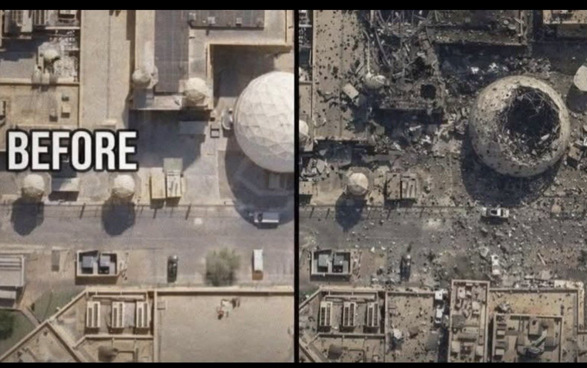 伊朗的打击还损坏了至少七个美国军事基地的通信和雷达系统相关或附近的结构。这些基地