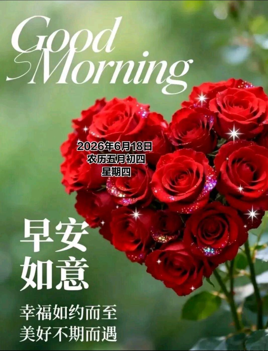 早安！每一个清晨都是全新的开始，愿你每一天都被温柔以待，幸福常伴，欢喜常存，万事