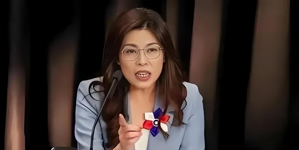 堂堂国民党主席郑丽文站在千百人聚集的宴席聚光灯下，突然指着自己大声宣告：“我父亲