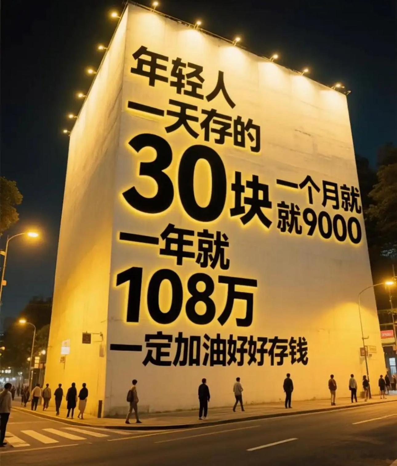 好好存钱吧年轻人！ ​ ​​​