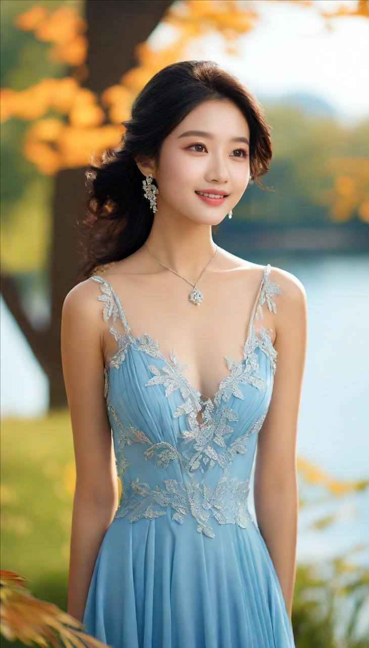 斜阳下的你，如此美丽，却又如此凄凉。
你的存在，如同那短暂的梦境，
让人沉醉，却