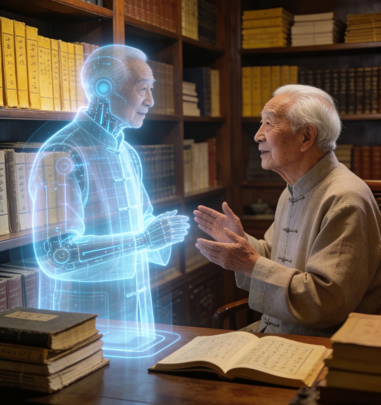 AI复刻国医大师！
科幻即将走进现实……

3月20日，据权威报道显示：
传神素