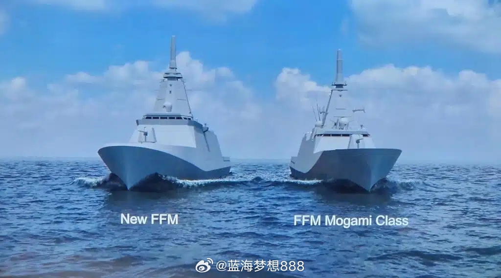 日本三菱重工为"名取"号(なとり)举行交付仪式及"自卫舰升旗仪式"，标志着这艘最