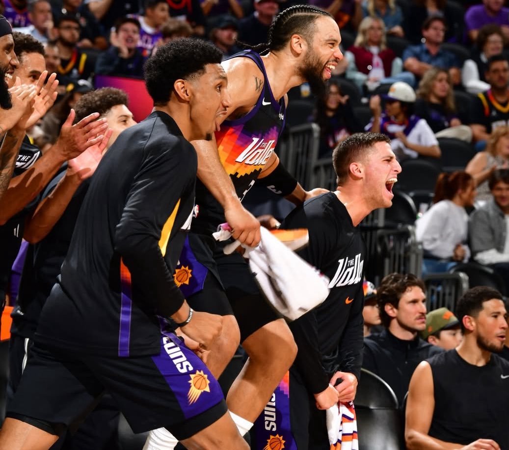 自圣诞节以来13 场比赛，菲尼克斯太阳的防守效率值为 108.2，排名全联盟第一