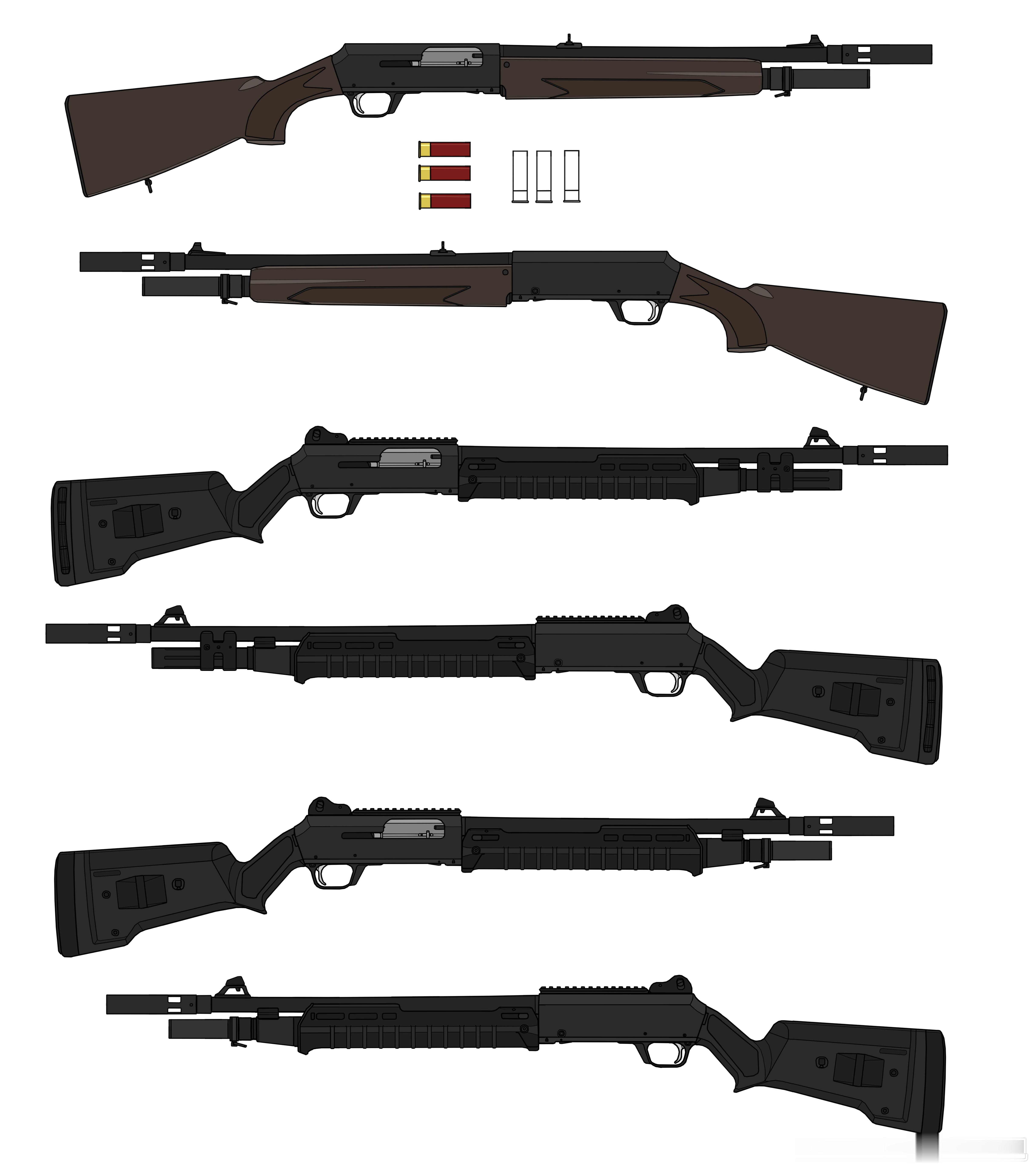 [架空-兰芳世界线]HK Model 512 自动霰弹枪兰芳警务系统在20世纪末