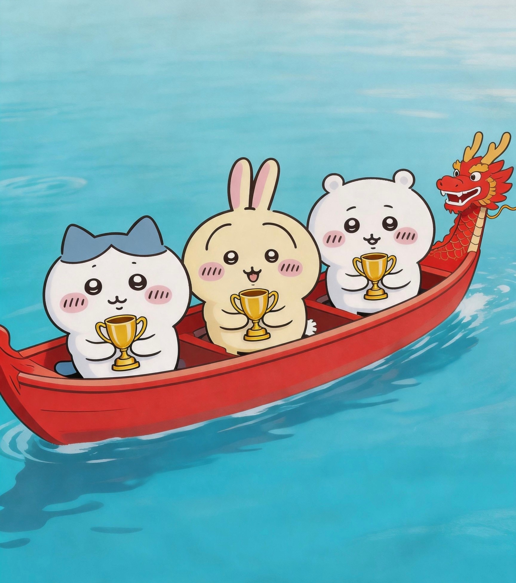 chiikawa吉伊卡哇灵感共创夏日企画拿到第一名了耶