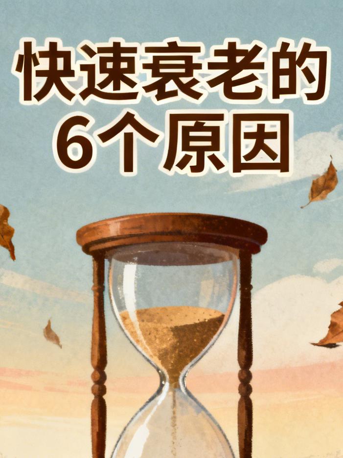 人不会无缘无故的快速衰老！中医发现：人快速衰老，离不开这6个原因

你有没有这样