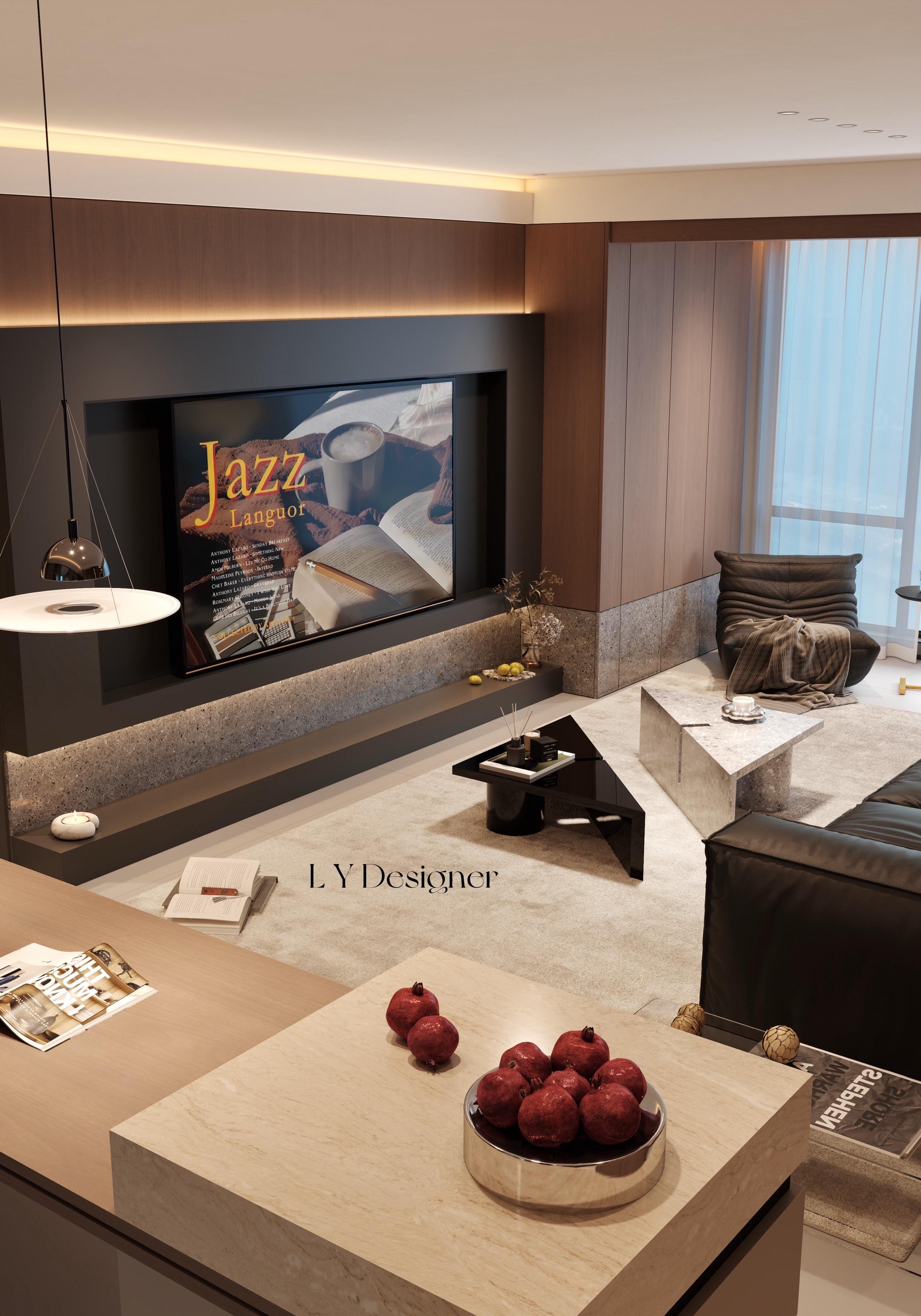 • 𝑳𝒀 𝑫𝑬𝑺𝑰𝑮𝑵  100平 宁波设计 精装房改...