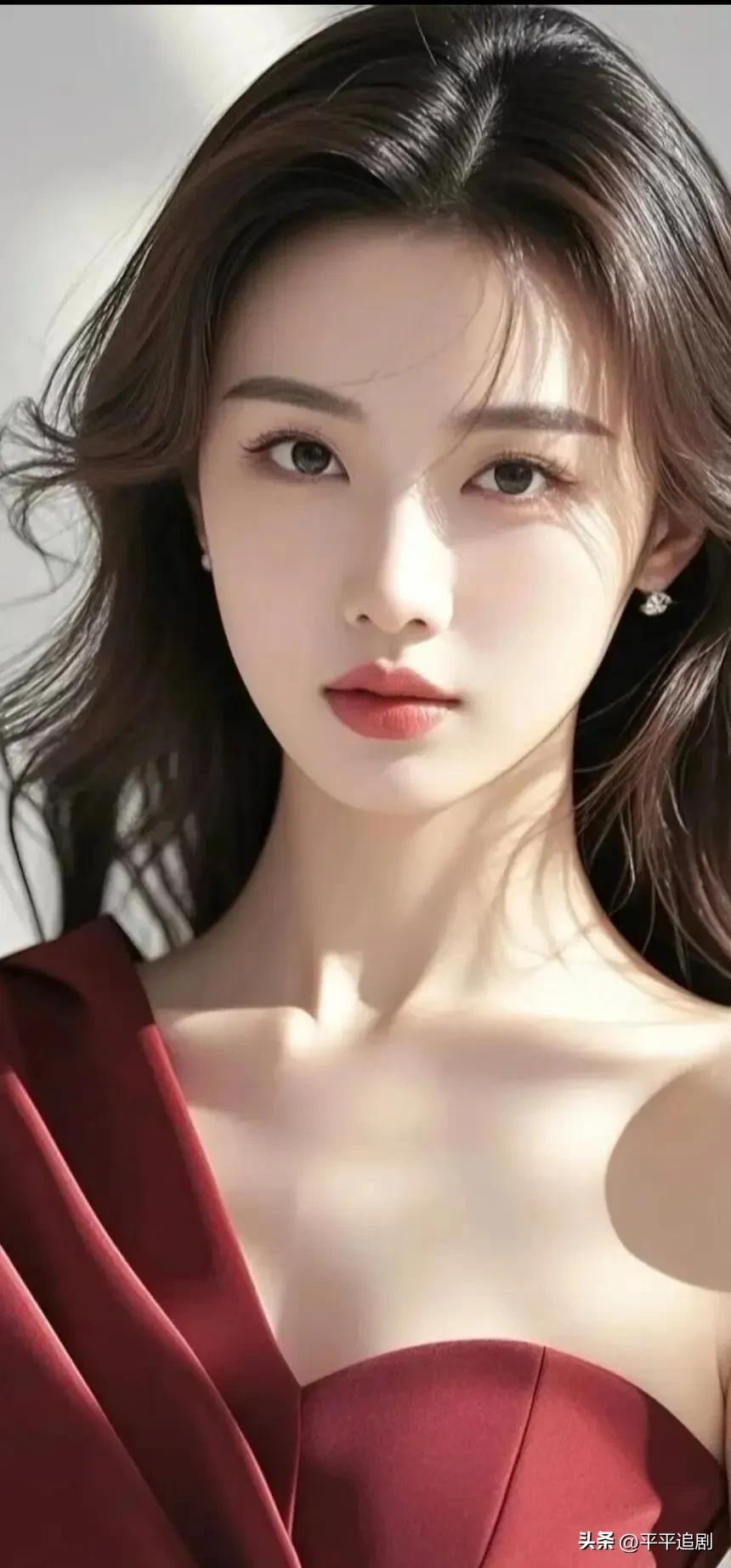 什么年龄段的女人最有女人味?
酒红裙裾映着光影，发丝拂过眉眼，抬眼间，是藏不住的