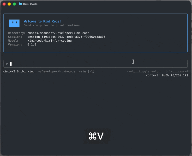 Kimi Code CLI又用TS写了一版（之前是Python）现在Kimi有俩