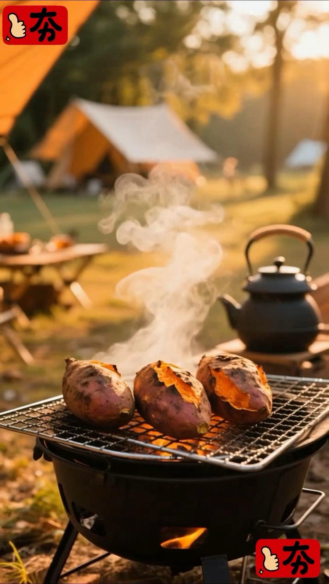 蜜心流油的烟薯25号，烤后糖心爆浆，粉糯香甜，每一口都是冬日里的暖心治愈✨
