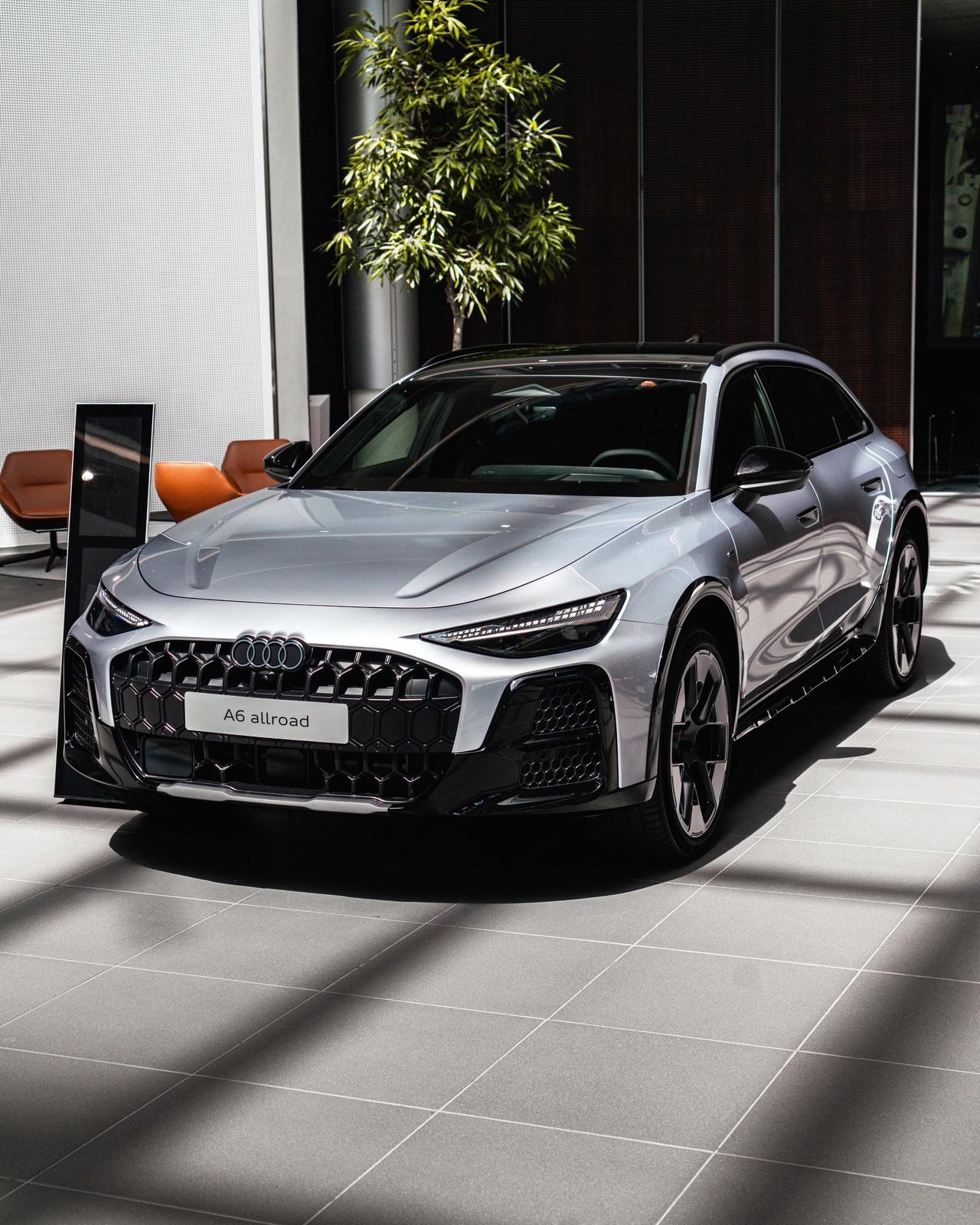 全新奥迪A6 allroad 花剑银 你觉得好看吗？奥迪 奥迪A6 奥迪a6al
