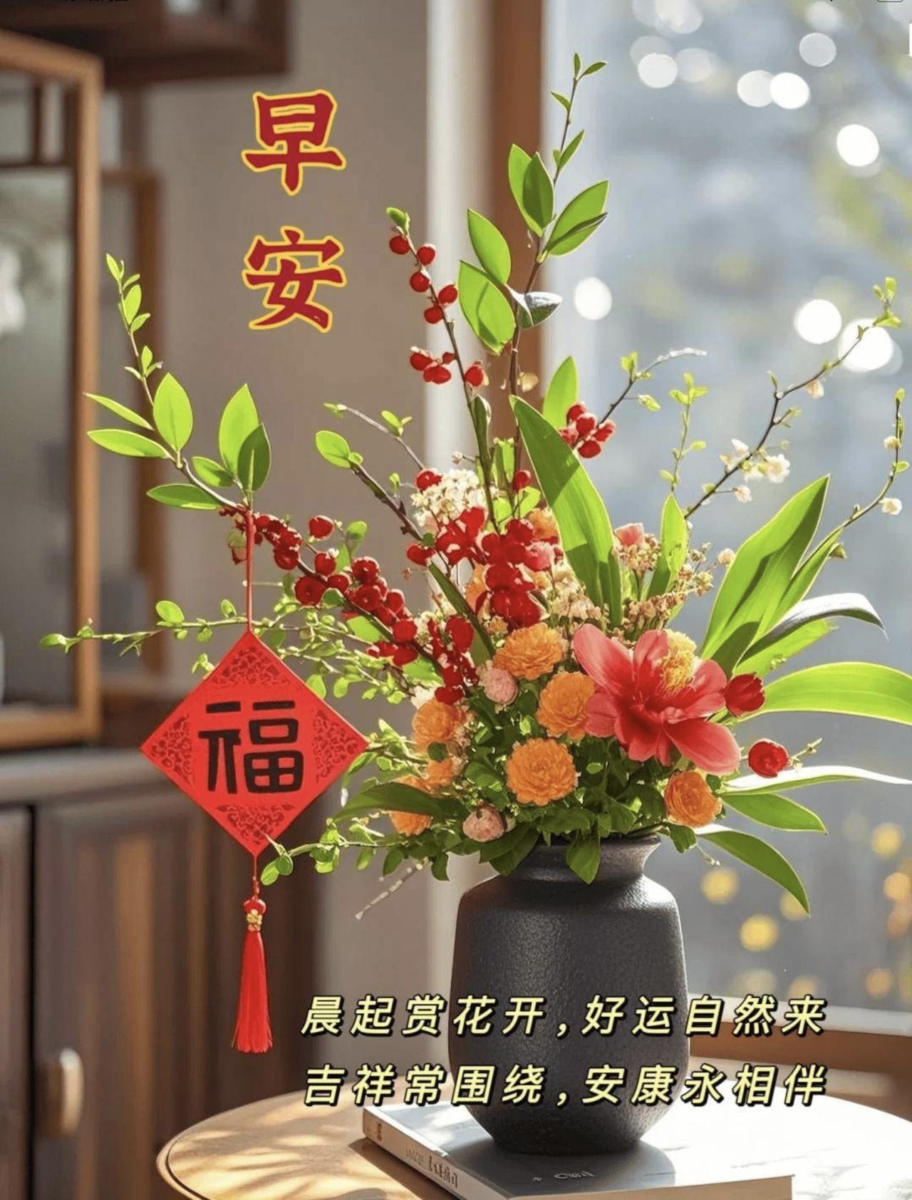 晨光初露透窗明，
日子悠然步履轻。
烦忧且付昨宵去，
暖意长存此际生。

工作顺