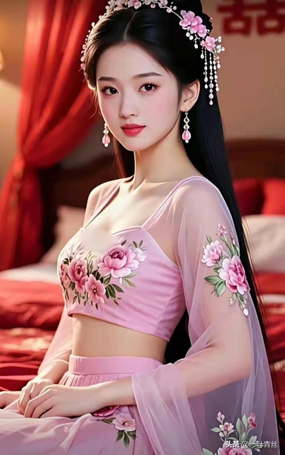 缘分哪能强安排，
看淡浮云心自开。
只要郎君人靠谱，
男耕女织幸福来。