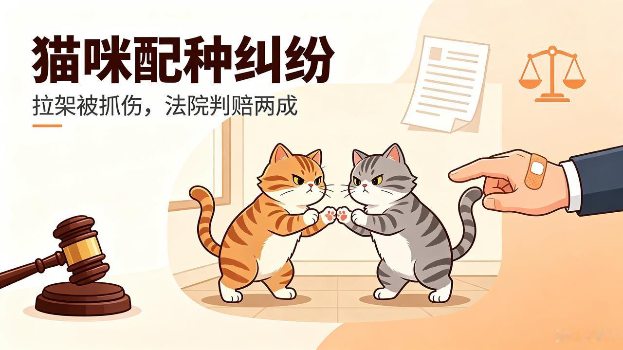 闲鱼约定猫咪配种，没配上还被猫抓伤，闹上法庭后判决太合理了

河北定州，公猫主人