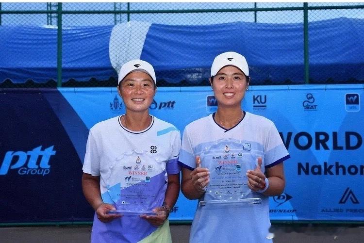 🏆🇹🇭W35女双决赛🇨🇳叶秋语/🇰🇷金娜丽6-4/4-6/10-5