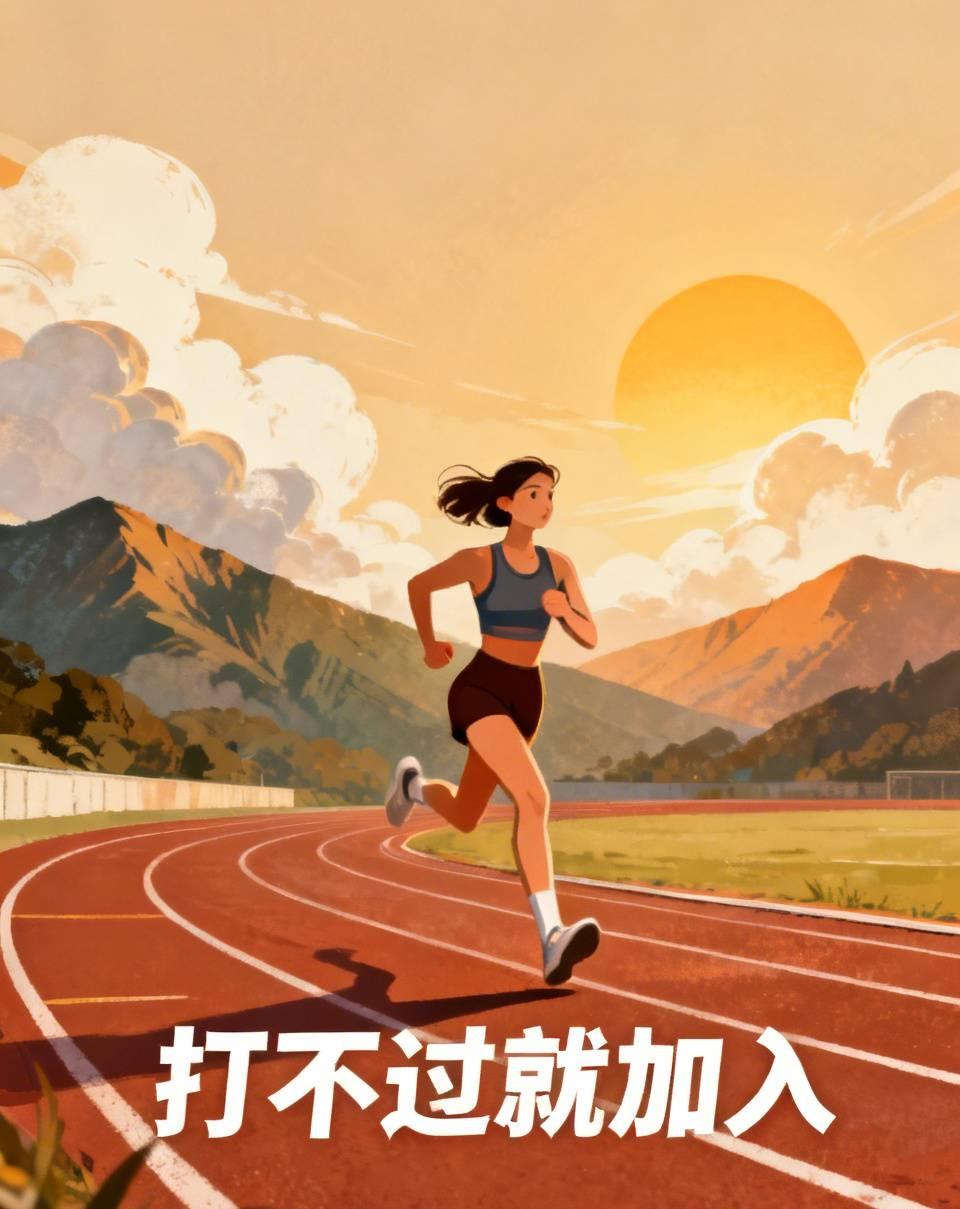 阿尔山马拉松赛后，李芷萱一句“打不过就加入”瞬间破防。
从前父母一直反对她长跑，
