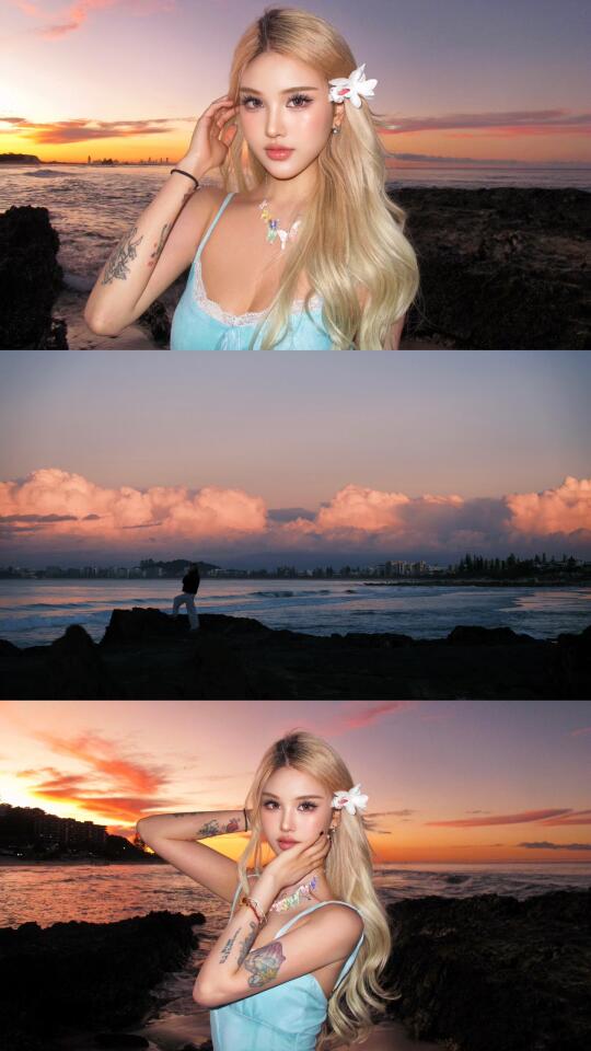 Golden hour  Gold Coast 🧡🐚