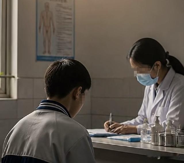 河南，孩子哭着回家跟父母说，校方跟他说不用来上学了，因为校内安排的一次体检，说孩