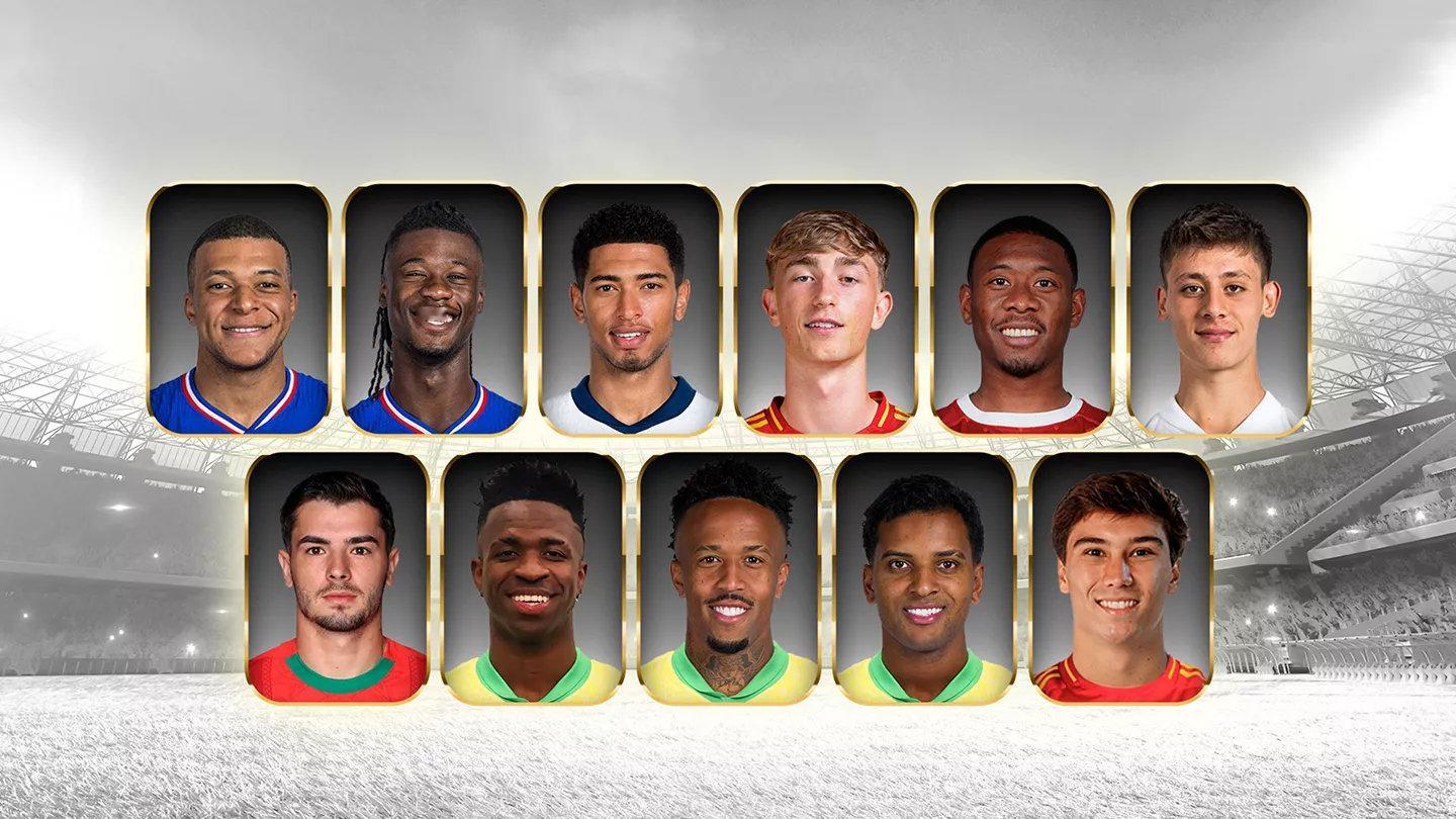 参加本次国家队比赛的球员。