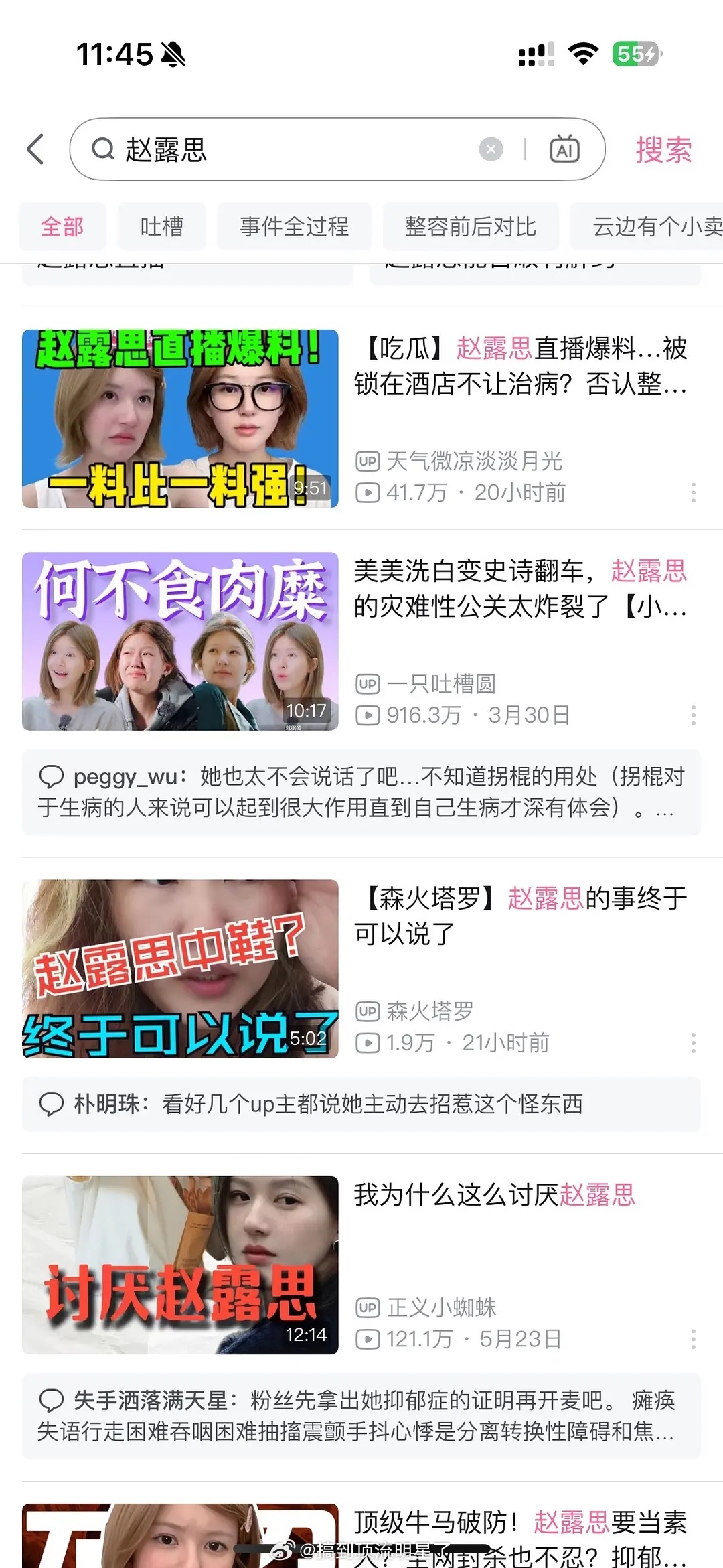 赵露思说少拿你的眼界判断姐的做法赵露思在b站风评几乎是一边倒啊，都说无法共情她，