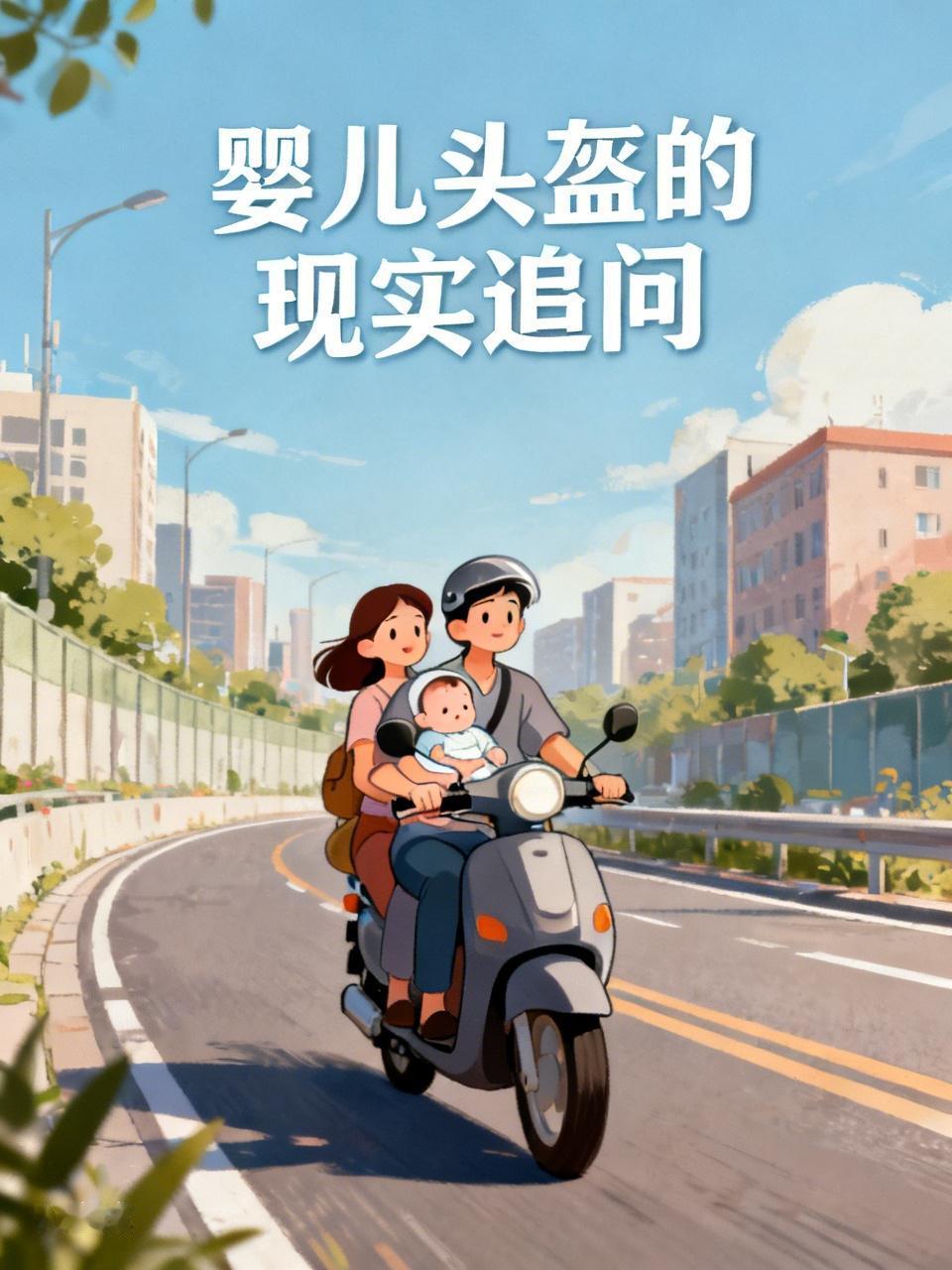 一个关于婴儿头盔的现实追问

今天下午在龙城大街东延开车，被一辆摩托车稳稳超了车