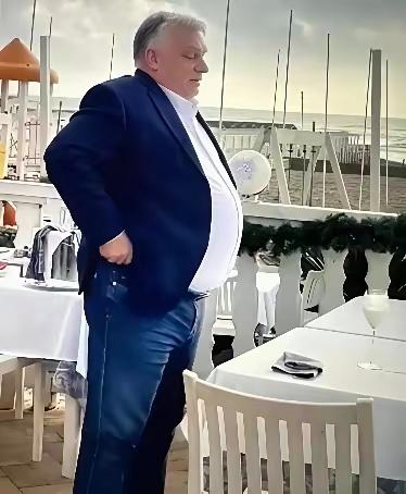 欧尔班这两张相片是真实的，还是别人给他P的？他这体型实在是太庞大了，如果是女人，