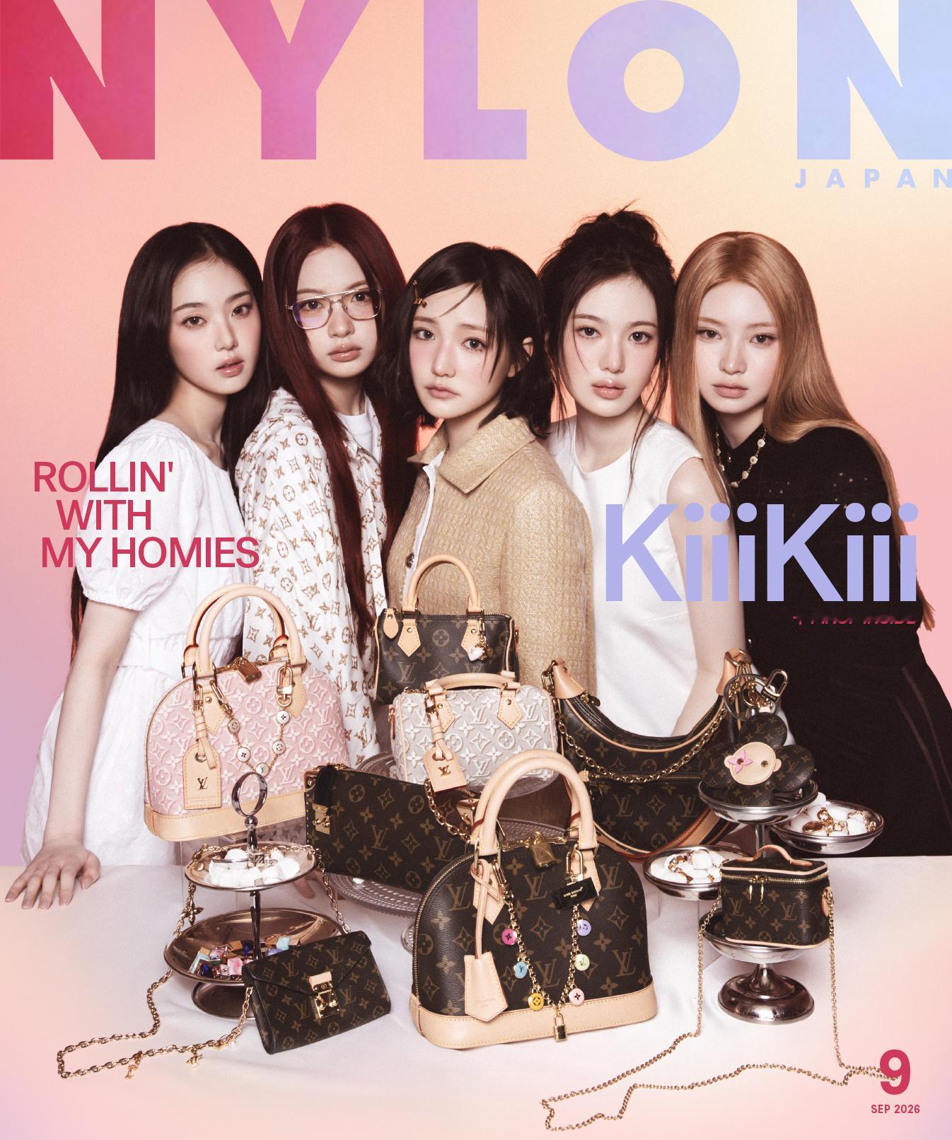 KiiiKiii x NYLON Japan September 2026在韩区