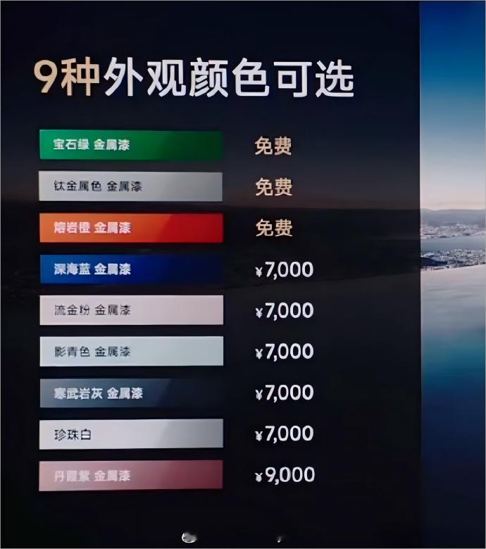小米这一招真的聪明！老子的车，就是要搞的漂漂亮的颜色，不要用那种素素的颜色影响我