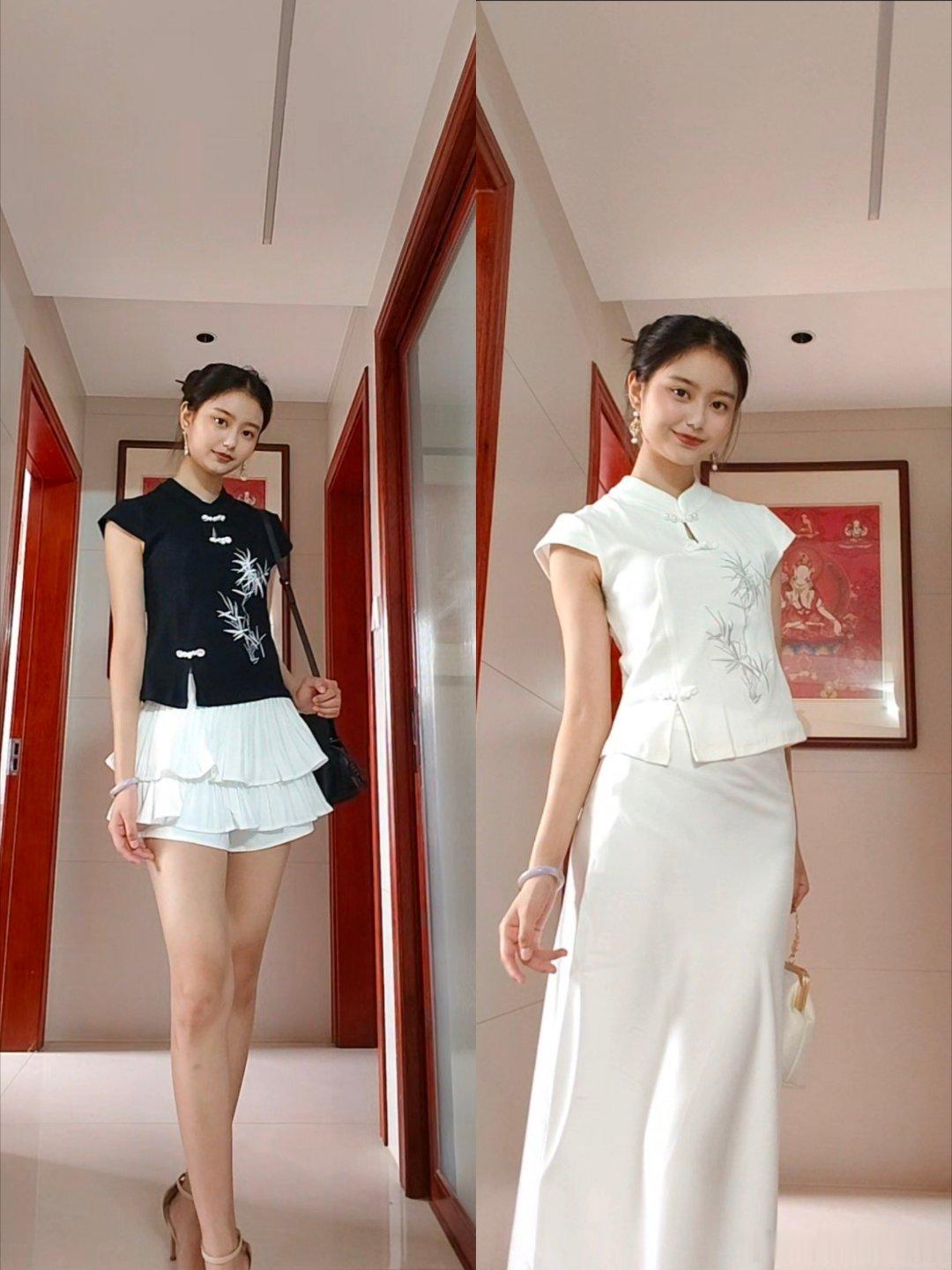 图一vs图二，你更喜欢哪个呢每日穿搭[超话]明星同款  ​​​