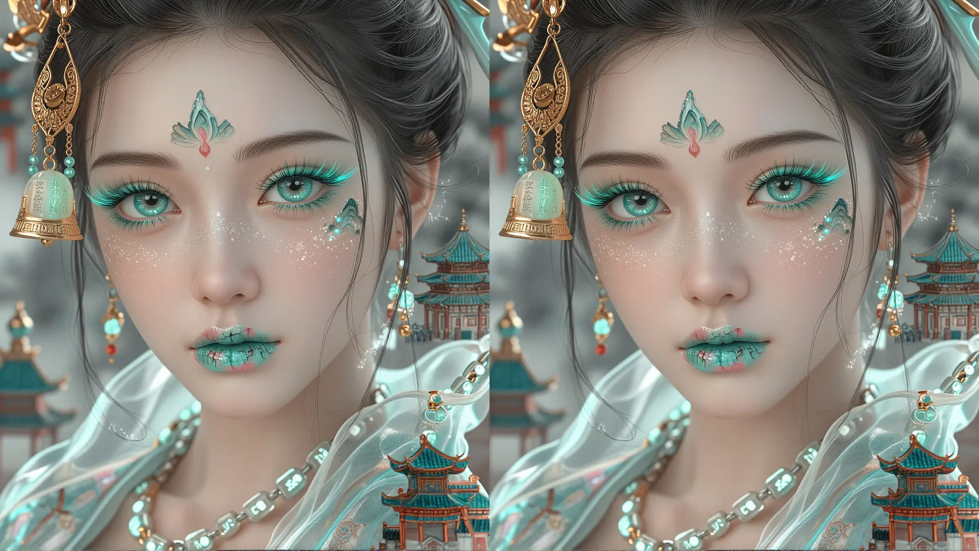 大家来找茬。10处不同，可以下载后横屏找