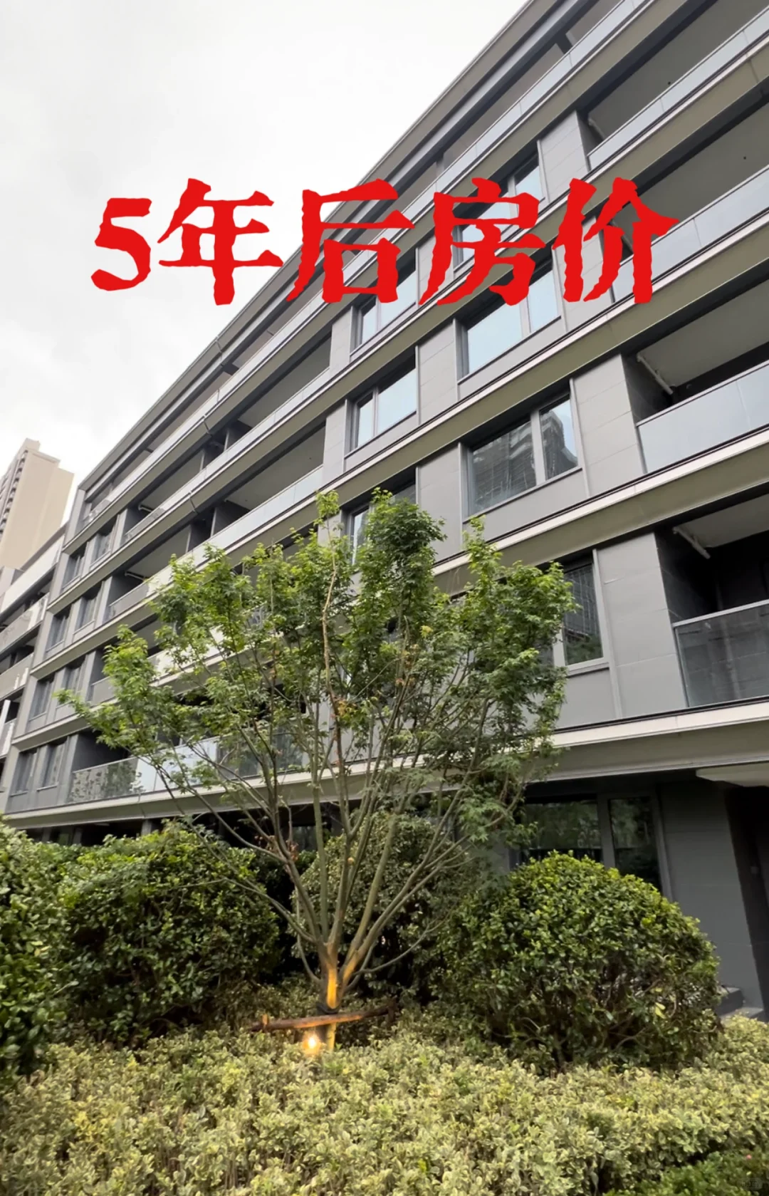 5年后的房价！