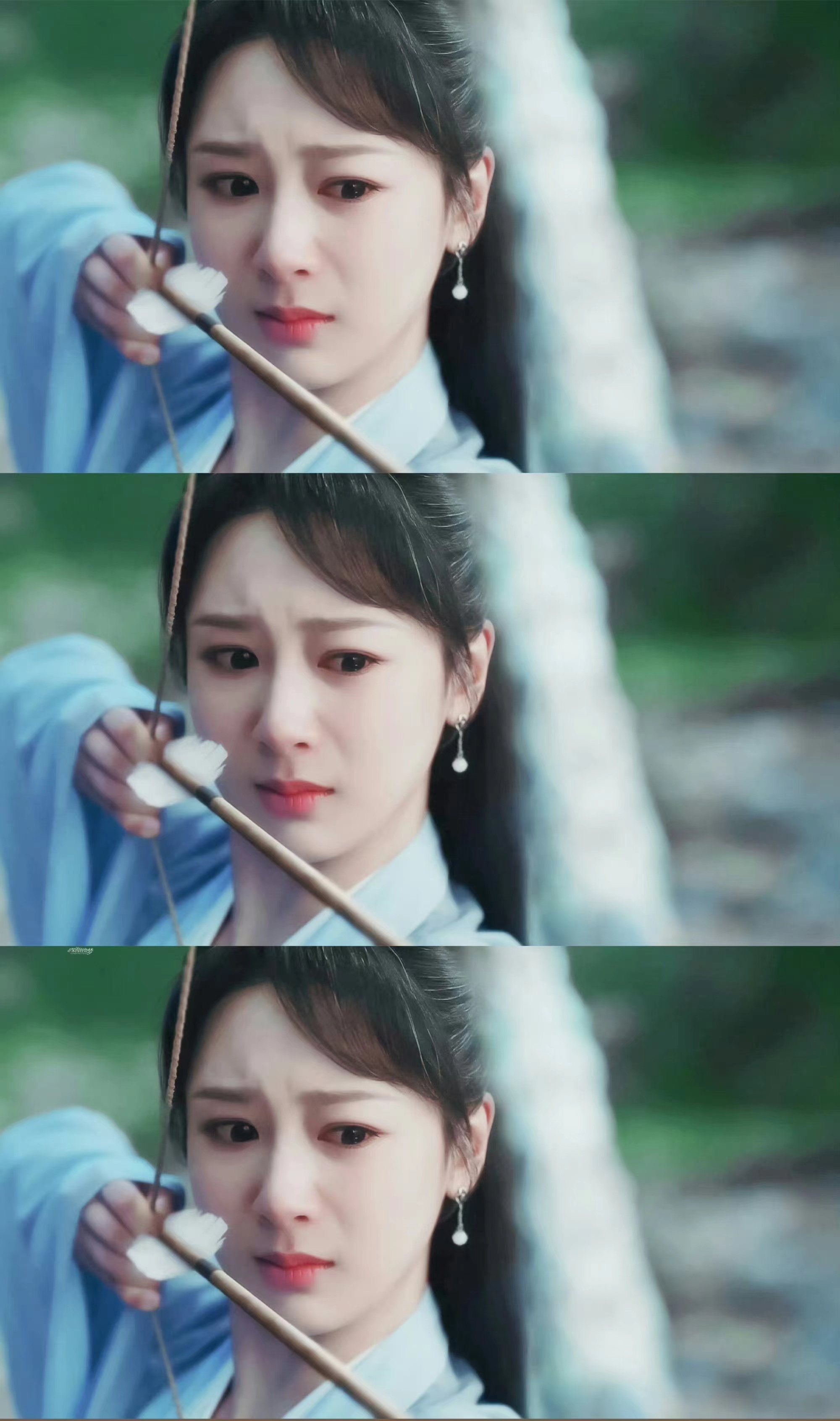 #长相思小夭白发细节#所有人都说爱她，但是所有人都在把她捧起后又抛下，小夭的一生