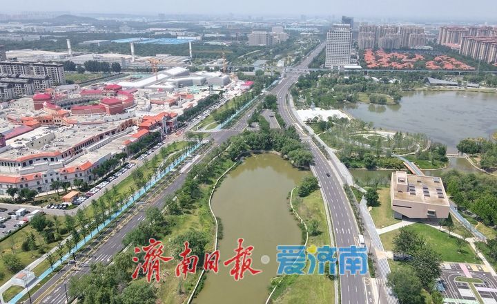 “牵手”彩虹湖，济南杨家河二期提升工程竣工开放