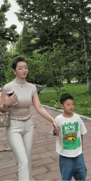 社恐妈妈和社牛儿子，就像棉花糖撞了小喇叭，软乎乎的温柔被吵得满屋子冒欢喜的泡泡。
