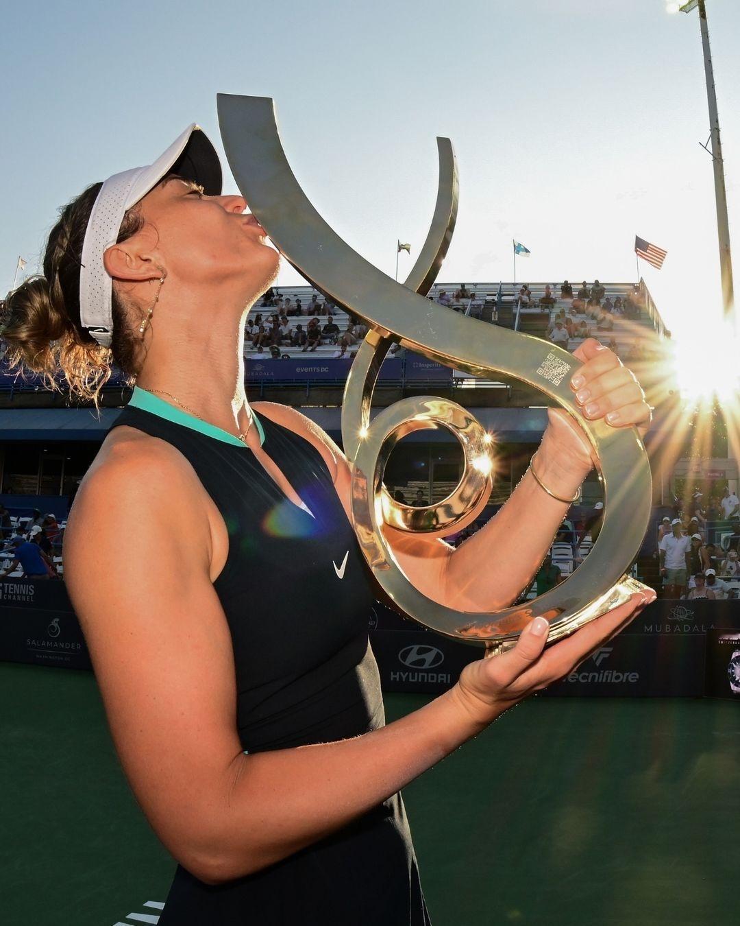 奥运会同期举办的巡回赛WTA500赛华盛顿女单冠军：巴多萨排名提升到No.35以