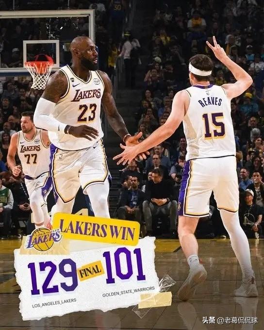 湖人官方真是太不尊重东契奇了！在今天湖人客场以129：101大胜勇士的赛后，湖人