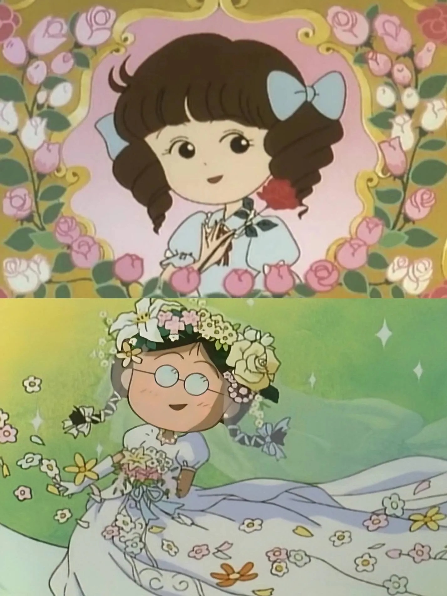 樱桃小丸子早期画风中的女性们 