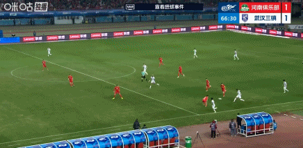河南队1比1武汉三镇 武汉三镇在客场拿到1分，完全可以接受。整场比赛被河南队压着