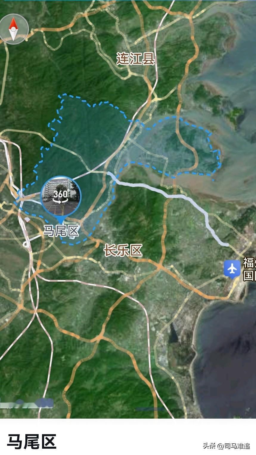 福州，从马尾区3到晋安区2是拔提用重吗？
马尾区，总面积275.66平方公里，下