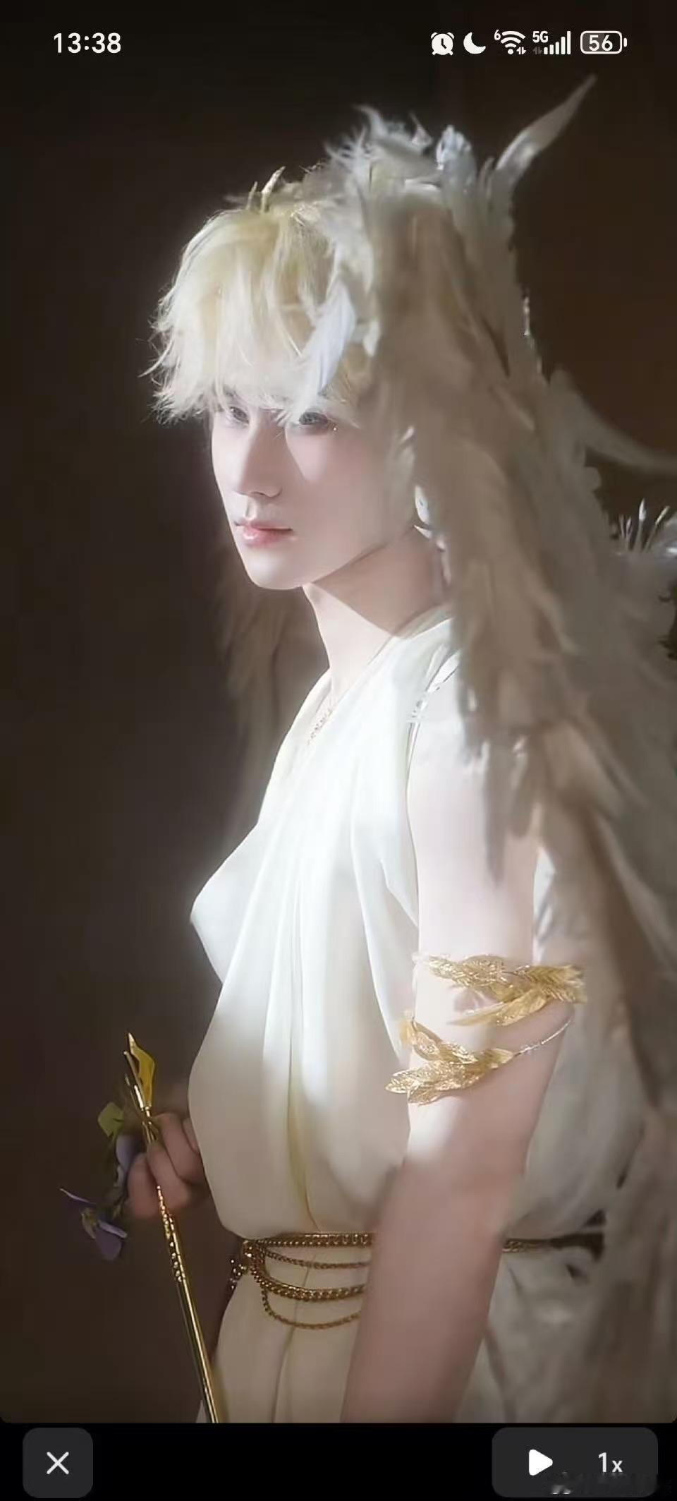 张真源22岁最后一天张真源天使造型张真源22岁最后一天，爱了，