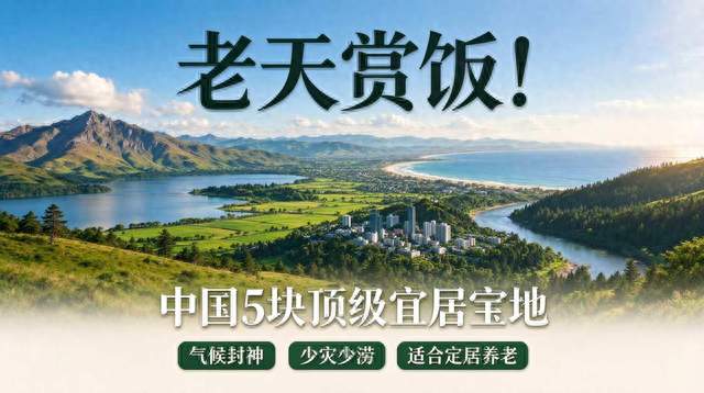 老天赏饭！国内 5 处顶级宜居地，气候好少灾，适合养老定居
