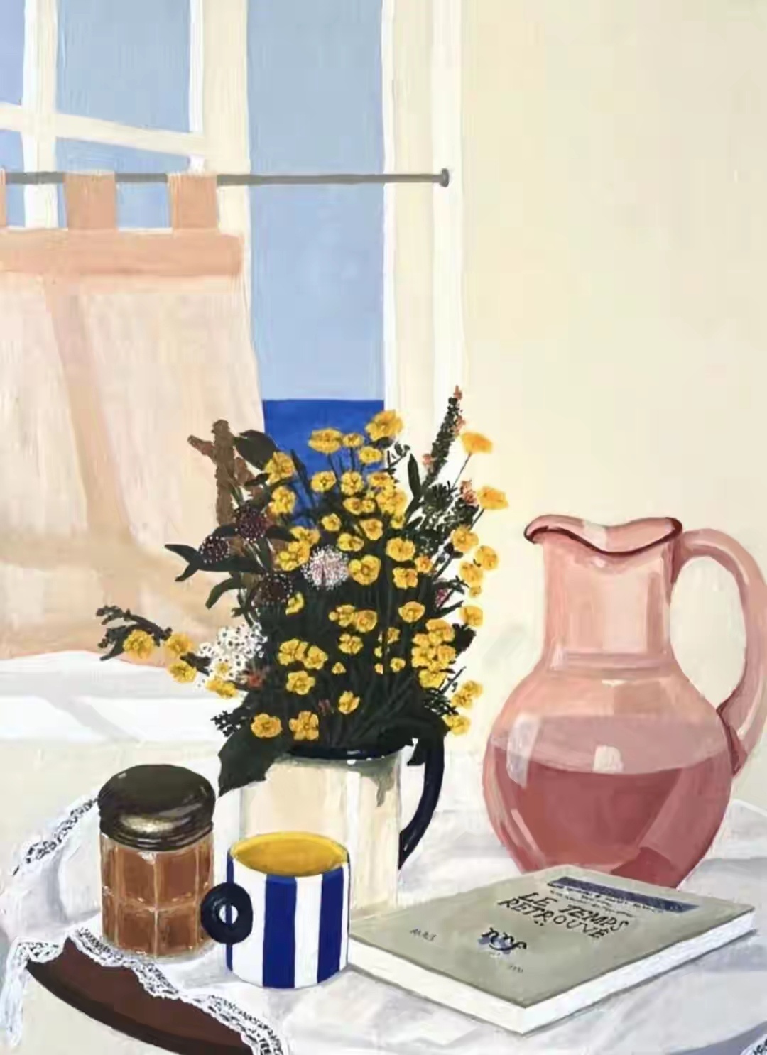 法国画家伊万·阿尔诺绘画作品欣赏遇见艺术遇见美好绘画