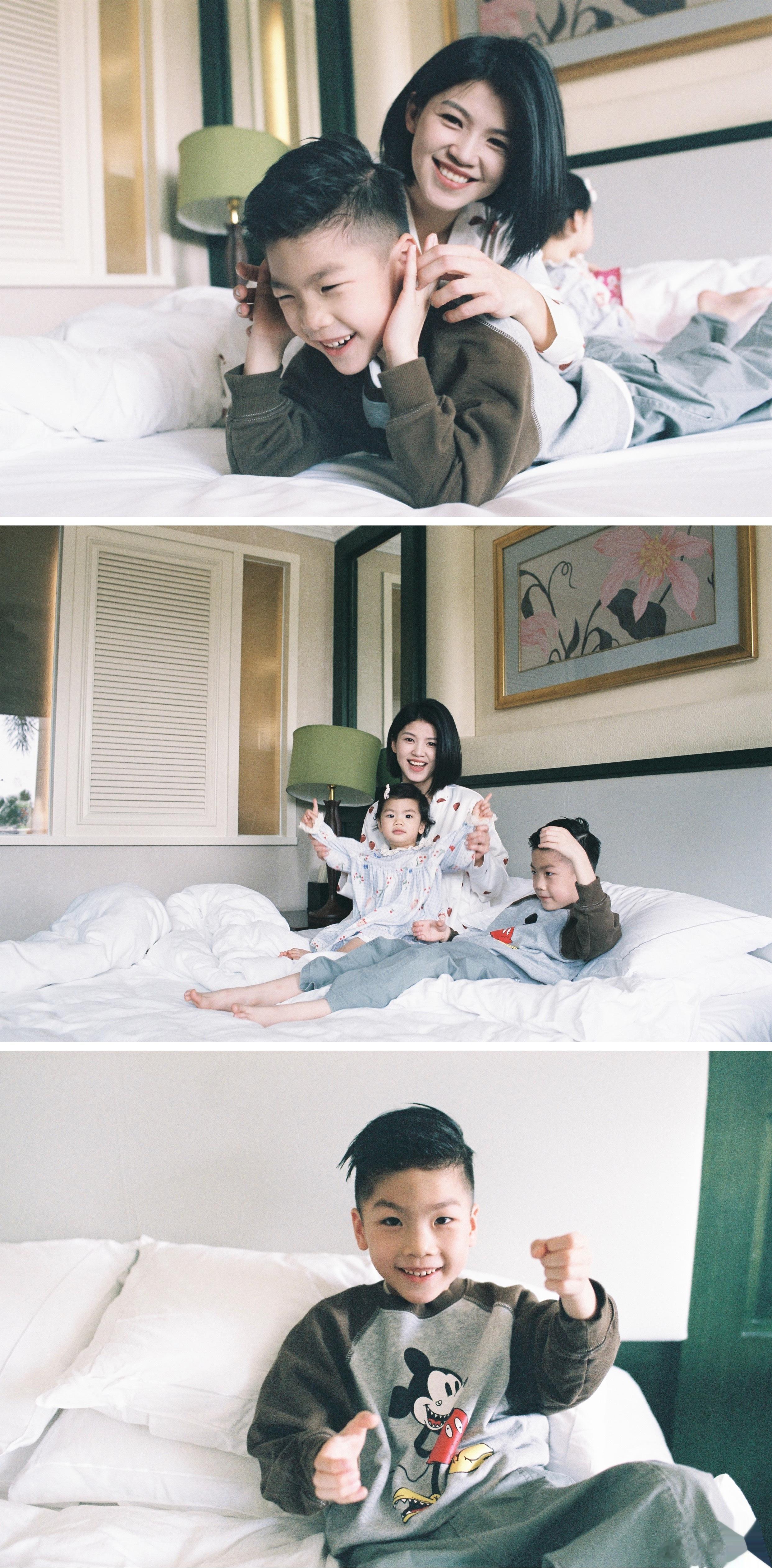 ｜家庭客片｜旅行住酒店也可以拍家庭写真呀🤎只要是和家人在一起，一家人之间的互动