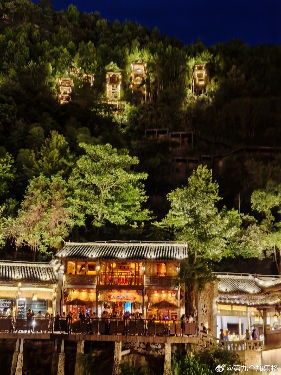 晚上的望仙谷好像我拍得有点不对劲 上饶·望仙谷景区