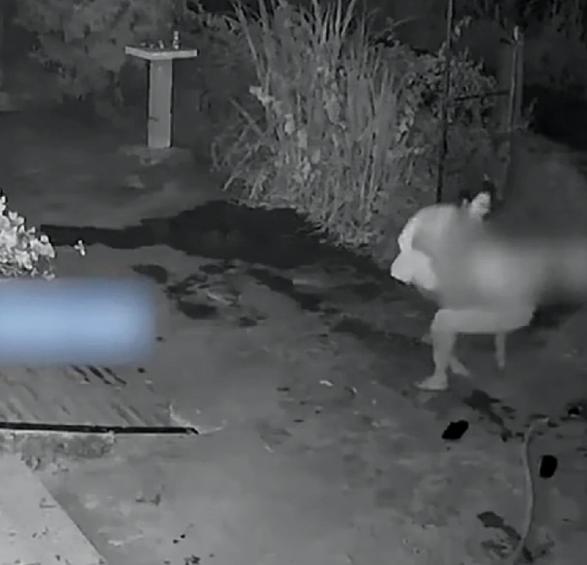 山东男子跑大车，瞒着妻子装了一个监控，没想到出车第一天就拍到这么一个画面。男子经