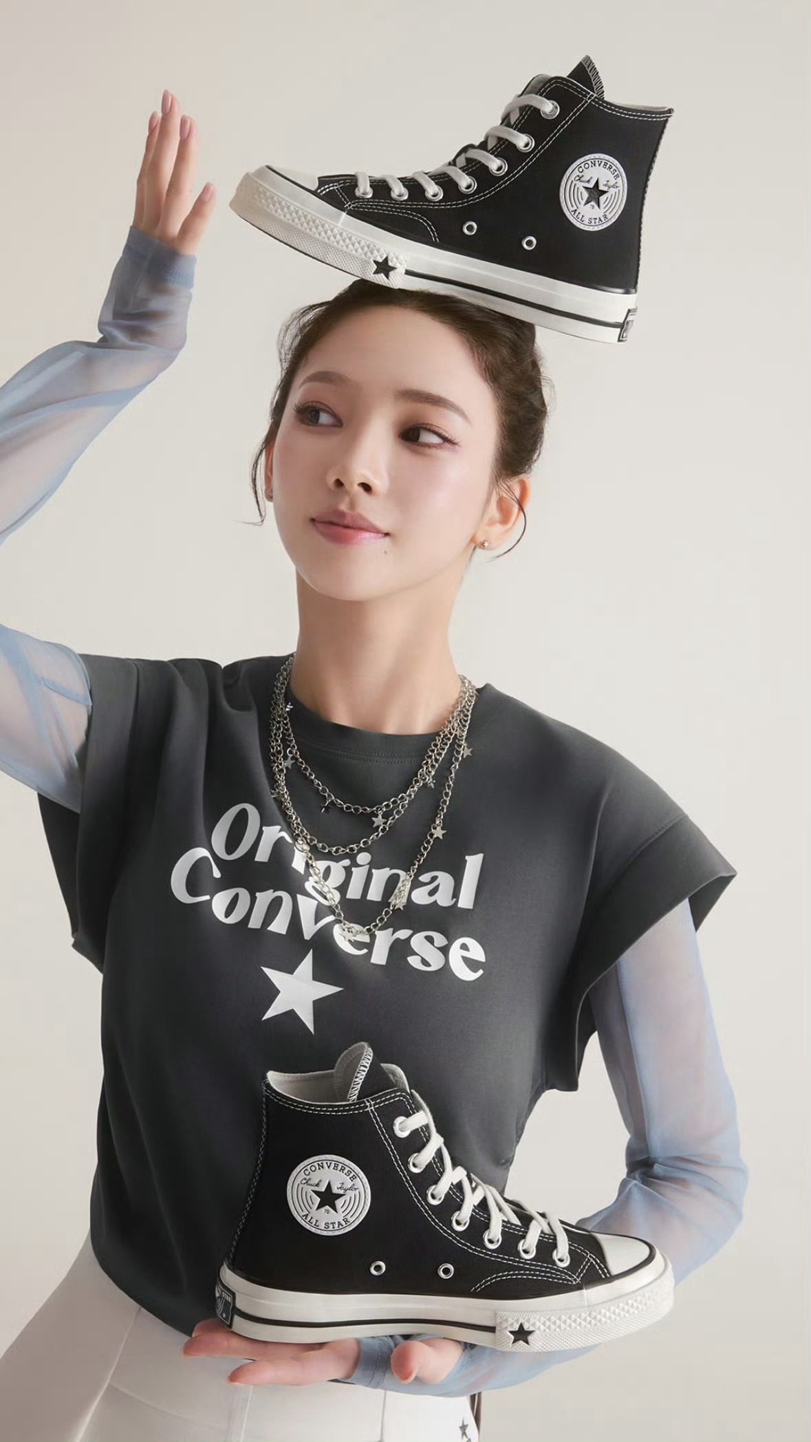 如何看待柳智敏疑似最新站台致敬匡威 ​​​