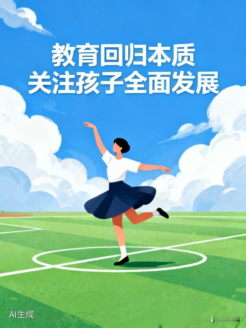 教育应当回归本质，关注孩子全面发展。比起单纯追求文化课成绩，心理健康、体能锻炼、