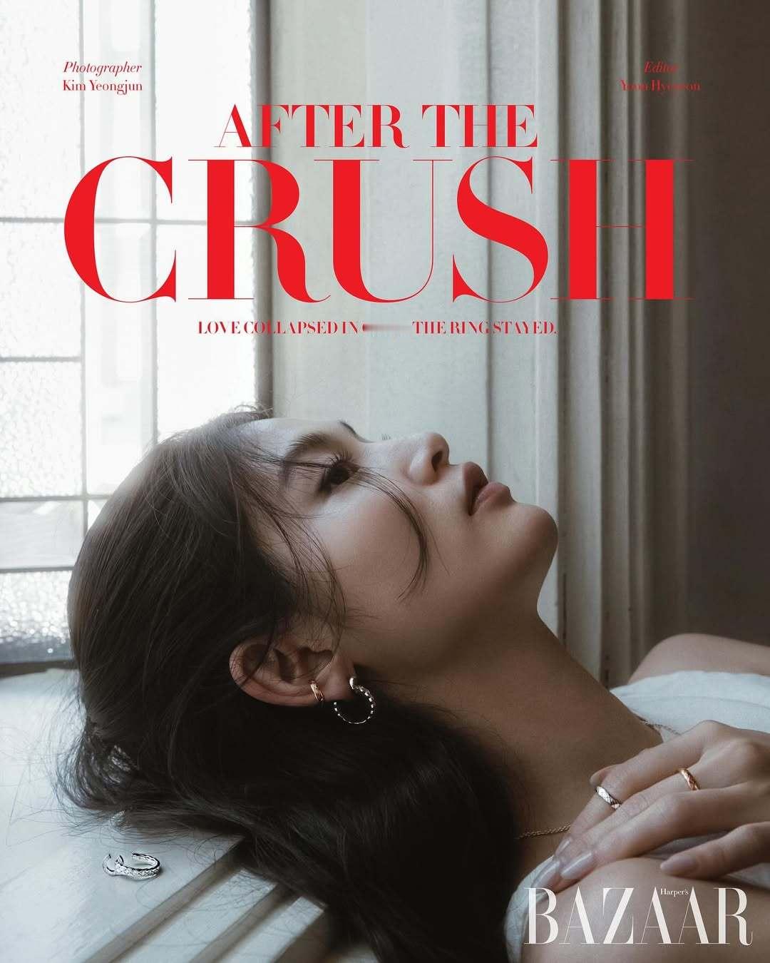 热衷于推广电影的CHANEL 本月联合韩版BAZAAR 推出一组电影质感的珠宝宣